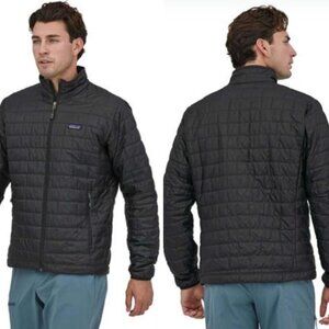 Patagonia - Men's Nano Puff Jacket 84212 Lightweight Full-Zip | Small | Black